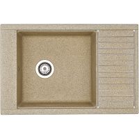 Кухонная мойка Aquaton Делия 78 Песочный арт-1A715132DE220 — фото 2, Кухонные мойки