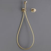 Товар: Гигиенический душ со смесителем Abber Rund Золото матовое арт-AF8725G - фото 3 Гигиенический душ со смесителем Abber Rund Золото матовое арт-AF8725G — фото 3, Гигиенические души