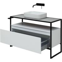 Тумба под раковину Allen Brau Priority 120 Белая матовая арт-1.31004.WM — фото 13, Тумбы под раковину