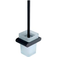 Ершик для унитаза Nofer Capri Черный матовый арт-16227.N — фото 1, Ершики для унитаза