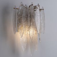 Настенный светильник Divinare Amelie Прозрачный Золото арт-6003/01 AP-1 — фото 4, Бра