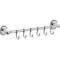 Вешалка для полотенец Haiba Хром арт-HB1915-6 — фото 1, Крючки для полотенец