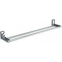 Полотенцедержатель Frap F18 двойной Хром арт-F1809 — фото 1, Полотенцедержатели