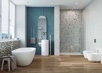 Керамическая плитка Creto Frida blue настенная 30х60 см арт-00-00-5-18-01-65-3325 — фото 2, Керамическая плитка