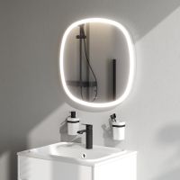 Зеркало AM.PM Func 60 с подсветкой с ИК-сенсорным выключателем арт-M8FMOX0601WGS — фото 3, Зеркала в ванную комнату