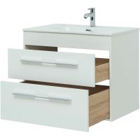 Товар: Тумба под раковину Aquanet Августа 80 подвесная Белый глянец арт-277508 - фото 6 Тумба под раковину Aquanet Августа 80 подвесная Белый глянец арт-277508 — фото 6, Тумбы под раковину