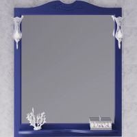 Зеркало Opadiris Валери 85 Сапфир с выключателем арт-00-00007040 — фото 1, Зеркала в ванную комнату