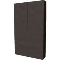 Подвесной шкаф 1MarKa Gaula 60П Графит матовый арт-У92551 — фото 1, Шкафы для ванной