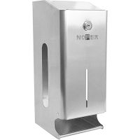 Диспенсер для туалетной бумаги Nofer Нержавеющая сталь глянцевая арт-05101.B — фото 1, Диспенсеры туалетной бумаги