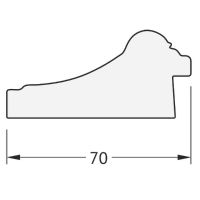 Зеркало Evoform Exclusive-G 123х53 с гравировкой в багетной раме - Прованс с плетением 70 мм арт-BY 4048 — фото 6, Зеркала в ванную комнату