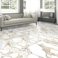 Керамогранит Art&Natura Ceramica Marmo Calacatta Porto Gold Glossy 60х120 см арт-131.11C.1111 — фото 2, Керамогранит