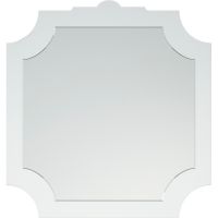 Зеркало Corozo Манойр 85 Белое арт-SD-00000980 — фото 1, Зеркала в ванную комнату