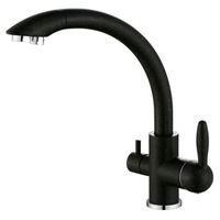 Товар: Смеситель для кухни Paulmark Essen Черный арт-Es213001-308 - фото 1 Смеситель для кухни Paulmark Essen Черный арт-Es213001-308 — фото 1, Смесители для кухни