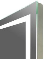 Зеркало Континент Rimini 1200х800 с подсветкой с сенсорным выключателем арт-ЗЛП141 — фото 2, Зеркала в ванную комнату