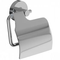 Держатель туалетной бумаги Iddis Sena с крышкой Хром арт-SENSSC0i43 — фото 1, Держатели туалетной бумаги