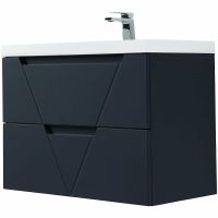 Тумба под раковину BelBagno Vittoria 90 подвесная Grigio Opaco арт-VITTORIA-900-2C-SO-GO-P — фото 3, Тумбы под раковину