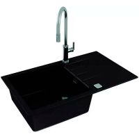 Кухонная мойка Alveus Granital Cadit 40 Carbon G91 860x500 Угольная арт-1132031 — фото 2, Кухонные мойки