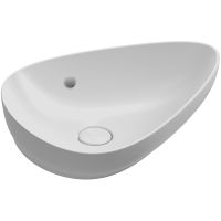 Раковина-чаша Jacob Delafon Nouvelle Vague 56 Белая глянцевая арт-EVI102-00 — фото 1, Раковины накладные