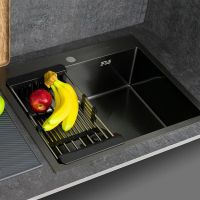 Кухонная мойка Fabia 60х50 Графит арт-60503G — фото 7, Кухонные мойки