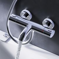 Смеситель для ванны AM.PM Sense с термостатом Хром арт-F7550064 — фото 3, Смеситель для ванны