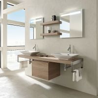 Зеркало Jacob Delafon Parallel 60 с подсветкой с подогревом и инфракрасным выключателем арт-EB1411RU-NF — фото 5, Зеркала в ванную комнату