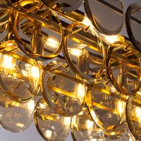 Люстра Divinare Chloe Коньячный Золото арт-7566/01 SP-13 — фото 5, Люстры