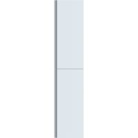 Шкаф пенал SanVit Авеню 32 подвесной Белый глянцевый арт-pavenuw — фото 1, Пеналы для ванной комнаты