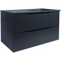 Тумба под раковину Bond Cube 80 подвесная Серая матовая арт-T07807 — фото 1, Тумбы под раковину