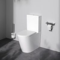 Унитаз компакт AM.PM Func с бачком и сиденьем Микролифт арт-C8F8600SC — фото 8, Напольные унитазы