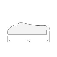 Зеркало Evoform Exclusive-G 173х98 с гравировкой в багетной раме - Травленое серебро 95 мм арт-BY 4413 — фото 6, Зеркала в ванную комнату