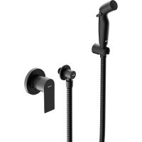 Гигиенический душ со смесителем Damixa Apollo Черный матовый арт-477510300 — фото 1, Гигиенические души