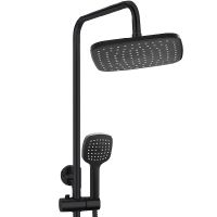 Душевая система Orange OneLife Черная матовая арт-P01-912b — фото 2, Душевые стойки