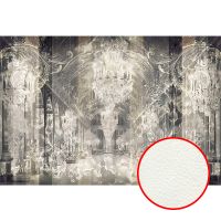 Фреска Ortograf Splendo 31771 Фактура флок FLK Флизелин (4*2,7) Коричневый, Вензель/Архитектура арт-31771 (флок FLK) — фото 1, Фрески