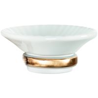 Мыльница TW Белая арт-TWRIVA34 — фото 1, Мыльницы