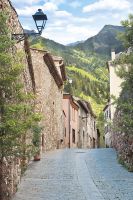 Фреска Ortograf Городской пейзаж 5022 Фактура бархат FX Флизелин (2*3) Бежевый/Зеленый/Голубой, Город/Пейзаж арт-5022 (бархат FX) — фото 2, Фрески