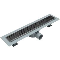 Душевой лоток Esbano Eco 70 E-NICE-70MB с Черной матовой решеткой арт-ESTRECONICE70MB — фото 1, Душевые лотки