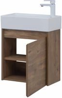 Тумба под раковину Aquanet Nova Lite 50 подвесная Дуб рустикальный арт-298855 — фото 8, Тумбы под раковину