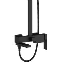 Душевая система Agger Great Черная матовая арт-A2893344 — фото 9, Душевые стойки