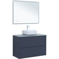 Тумба под раковину Aquanet Арт 100 подвесная Маренго арт-313267 — фото 13, Тумбы под раковину