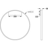 Настенный светильник Maytoni Modern Rim Латунь арт-MOD058WL-L50BS4K — фото 8, Бра