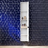 Товар: Шкаф пенал AM.PM X-Joy 30 подвесной Белый глянец Светлое дерево арт-M85ACHR0306WG - фото 3 Шкаф пенал AM.PM X-Joy 30 подвесной Белый глянец Светлое дерево арт-M85ACHR0306WG — фото 3, Пеналы для ванной комнаты