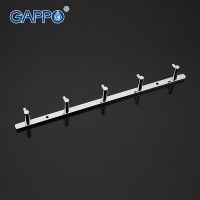 Товар: Вешалка для полотенец Gappo Хром арт-G202-5 - фото 2 Вешалка для полотенец Gappo Хром арт-G202-5 — фото 2, Крючки для полотенец