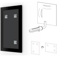 Товар: Зеркало Evoform Definite 152х72 в багетной раме - Алебастр 48 мм арт-BY 1111 - фото 4 Зеркало Evoform Definite 152х72 в багетной раме - Алебастр 48 мм арт-BY 1111 — фото 4, Зеркала в ванную комнату