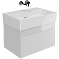 Тумба под раковину Kerama Marazzi Logica 70 LOG.70.2\WHT подвесная Белая арт-LOG.70.2\WHT — фото 2, Тумбы под раковину