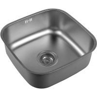 Кухонная мойка ZorG Satin 43 Нержавеющая сталь арт-ZR 4040 — фото 1, Кухонные мойки