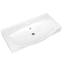 Раковина Кировит Элвис 850 Белая арт-Вн Крв16 — фото 1, Раковины встраиваемые сверху