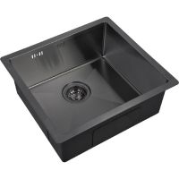 Товар: Кухонная мойка ZorG Grafit Графит арт-PVD 4844 GRAFIT - фото 1 Кухонная мойка ZorG Grafit Графит арт-PVD 4844 GRAFIT — фото 1, Кухонные мойки