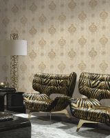 Товар: Обои Emiliana Parati Roberto Cavalli 8 Винил на флизелине (1,06*10,05) Белый/Золото, Дамаск арт-19013 - фото 3 Обои Emiliana Parati Roberto Cavalli 8 Винил на флизелине (1,06*10,05) Белый/Золото, Дамаск арт-19013 — фото 3, Обои для стен