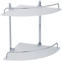 Стеклянная полка Veragio Gifortes угловая Хром арт-VR.GFT-9032.CR — фото 1, Полки для ванной и душа