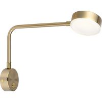 Настенный светильник Crystal Lux Белый Латунь арт-CLT 214W BS — фото 1, Бра